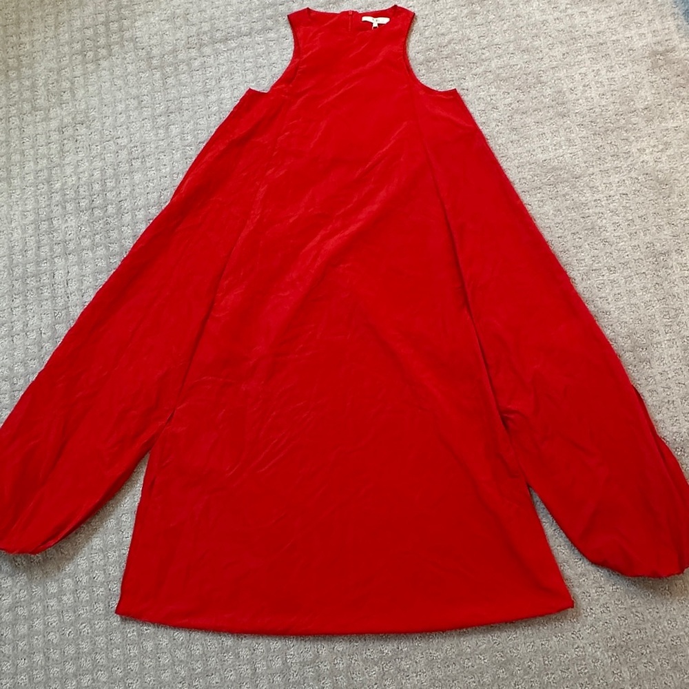 Tibi Italian Sporty Nylon Jalouise Dress - Picture 2 of 7